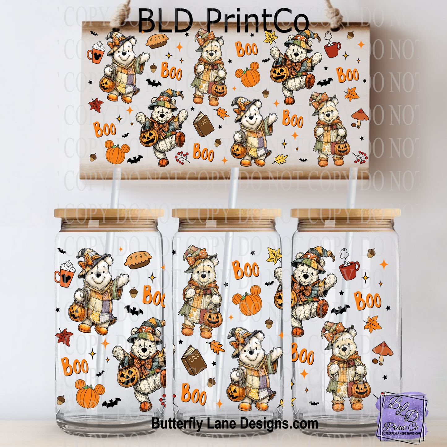 L552 Halloween Bear Boo