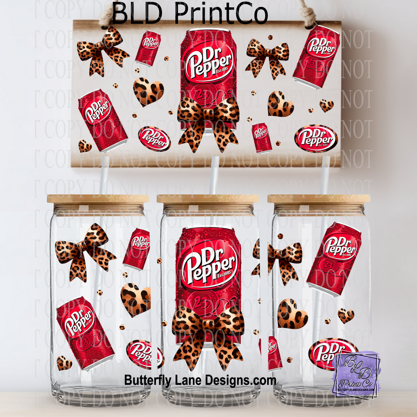 L636 Dr Soda Leopard print