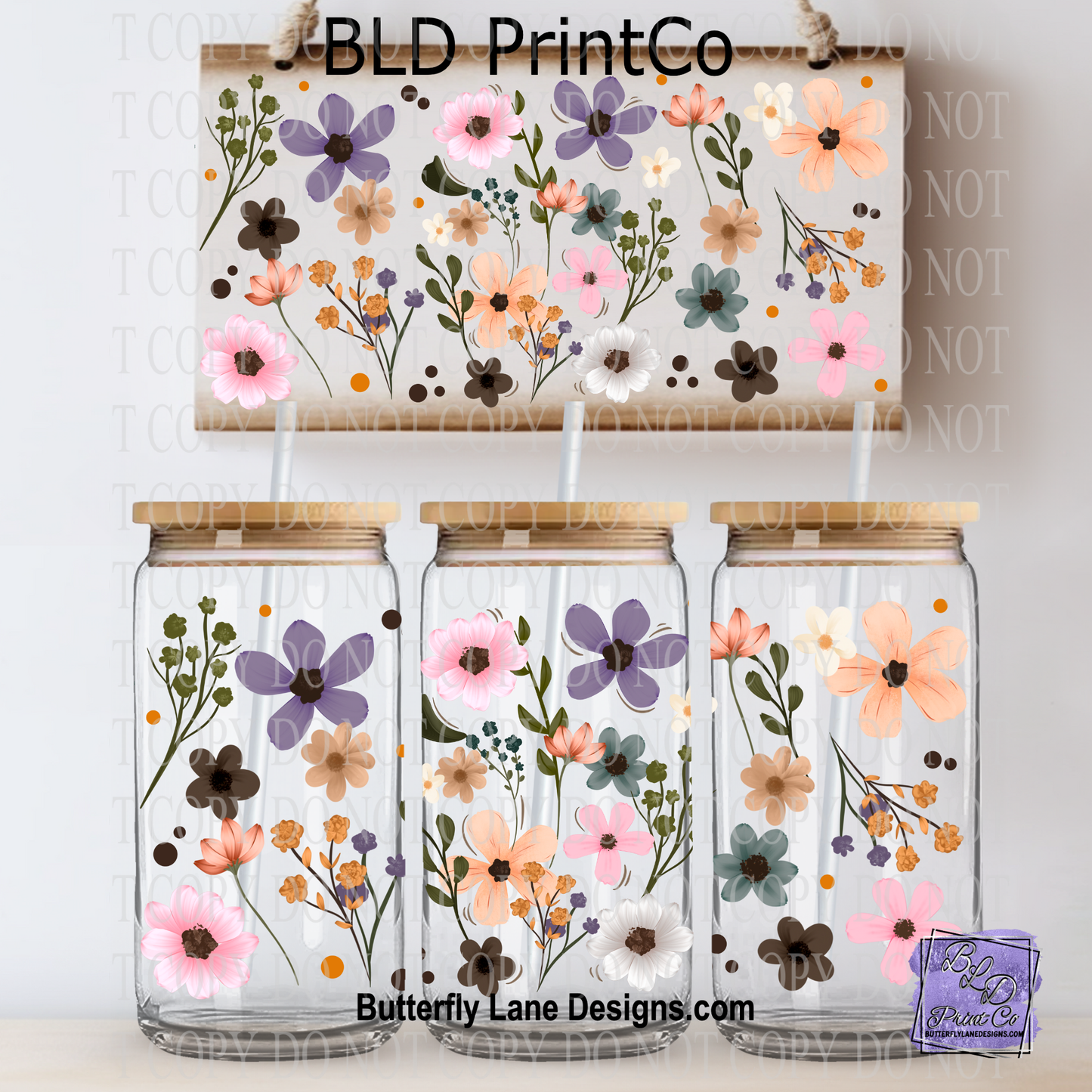 L943 Beautiful Wild Flowers