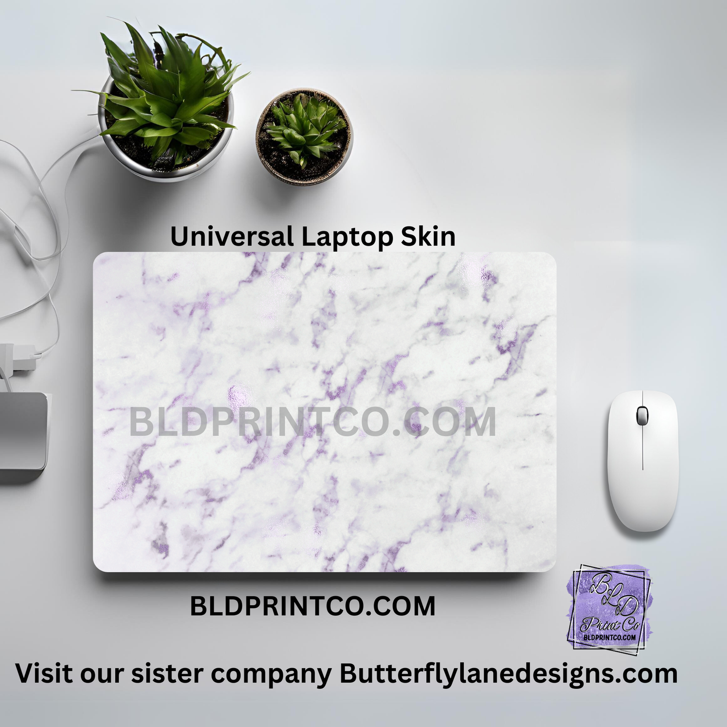 LS049 Purple Marble