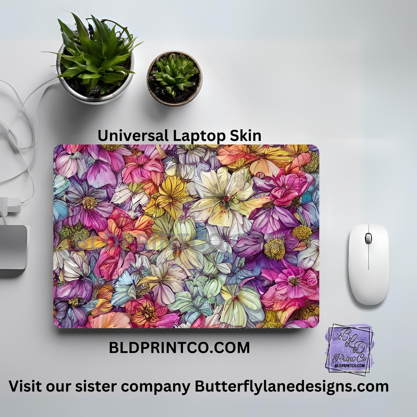 LS058 Dark Pastel Florals