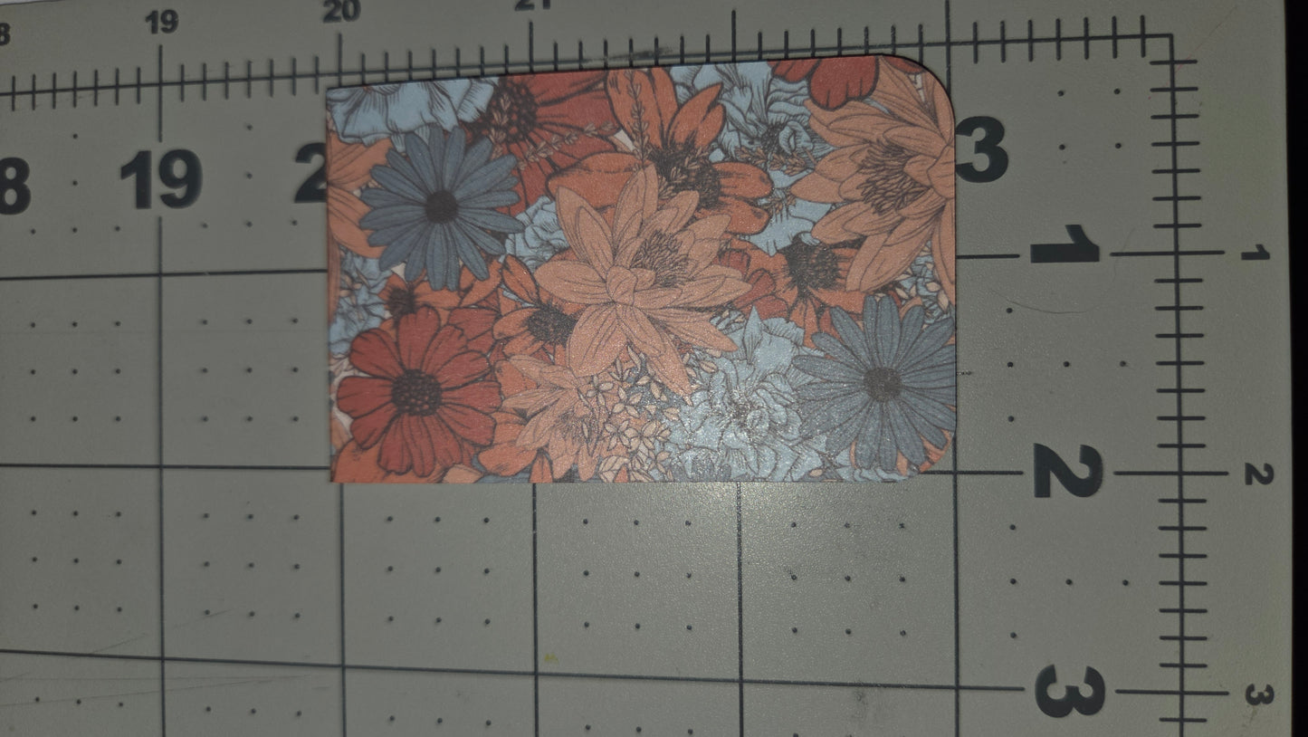 Soft vintage Floral Magnetic Bookmark  BM24