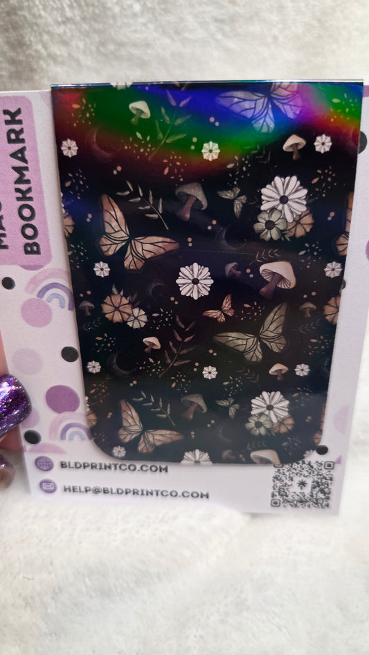"Midnight Meadow" Magnetic Bookmark | Holographic BM 40