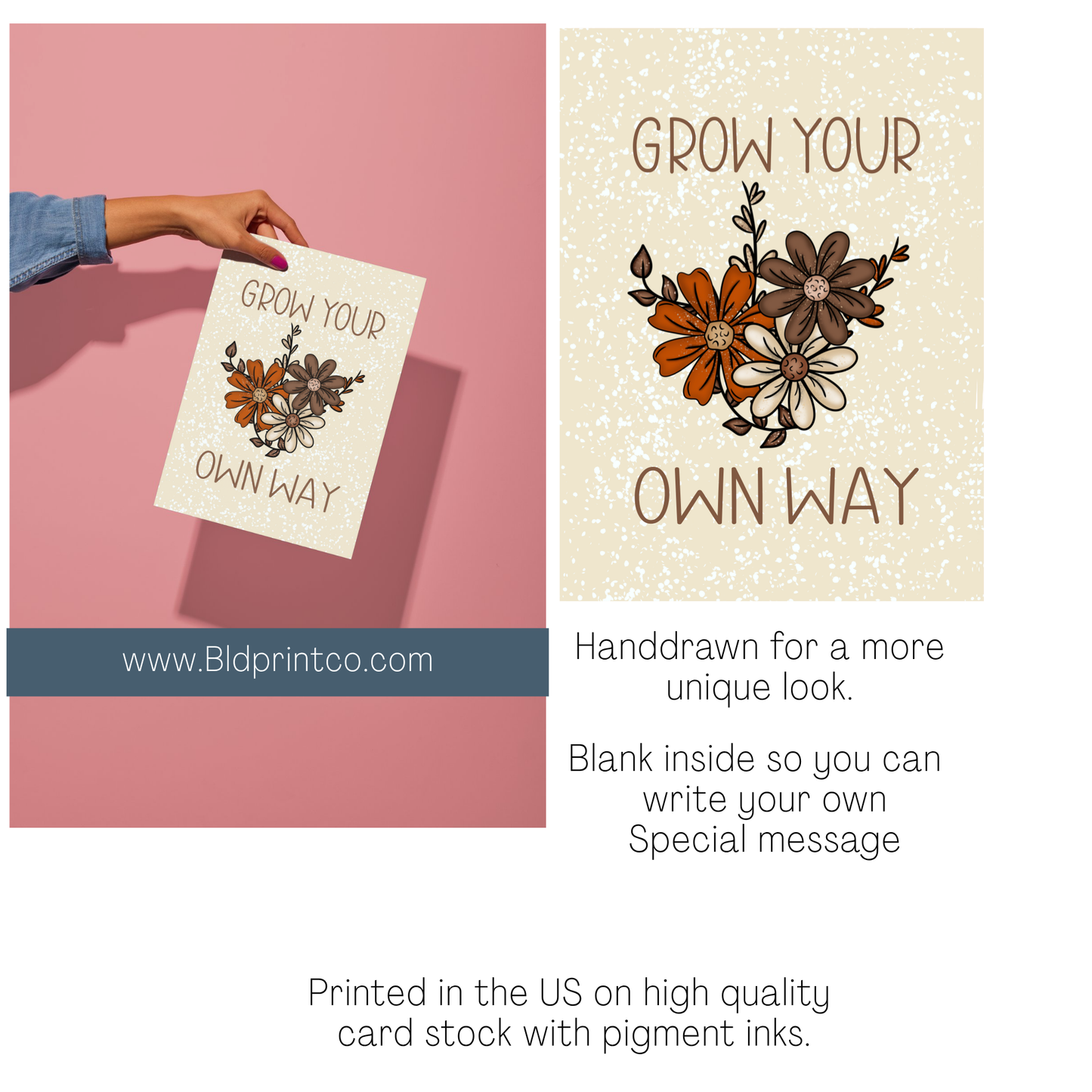 Grow your own way- Encouragement -Design 2