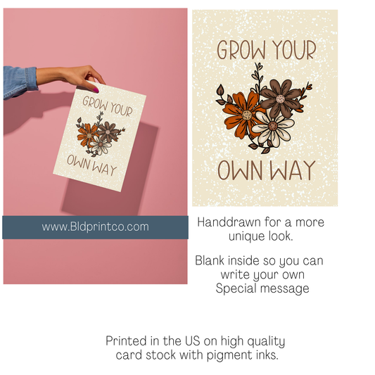 Grow your own way- Encouragement -Design 2