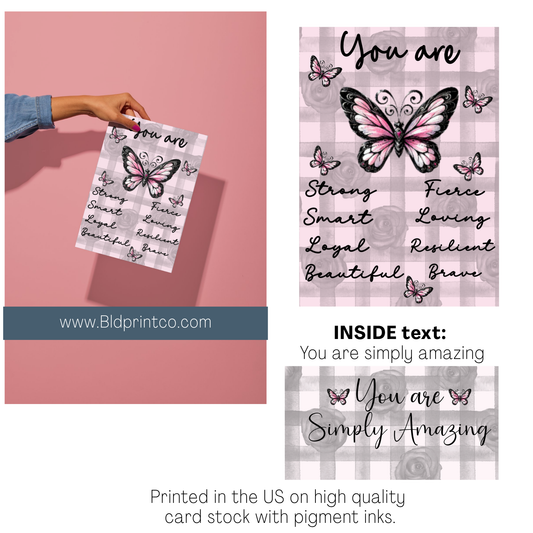 You Are _ Strong- Kind-Beautiful-Loyal-resilient