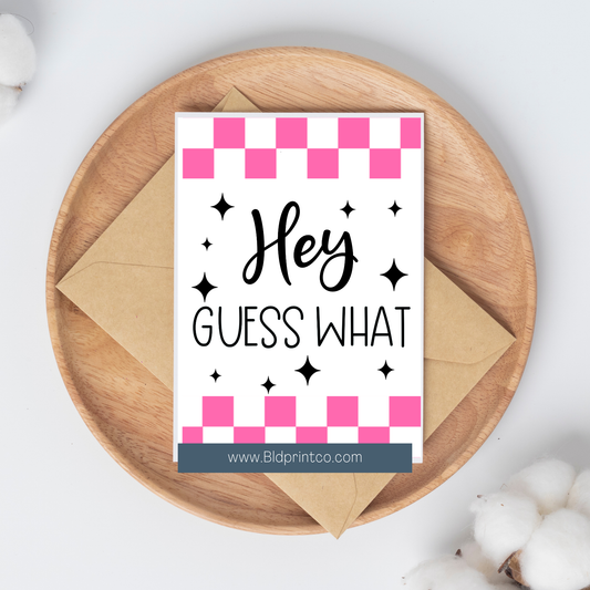 Hey- Guess what?  - You are enough