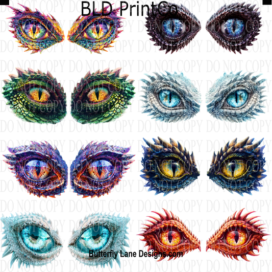 CAPS 47 SET 2  Dragon Eyes