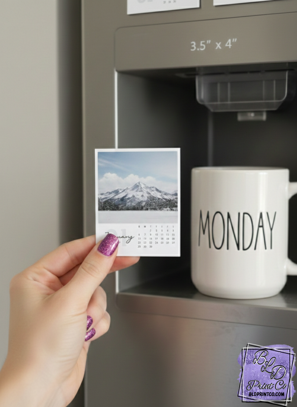 2026 Mini Magnet Calendar |Photo Style- Lifestyle Collection