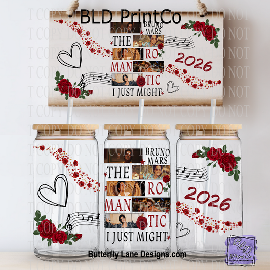 The Romantic| Red Roses & Musical Notes | L1023