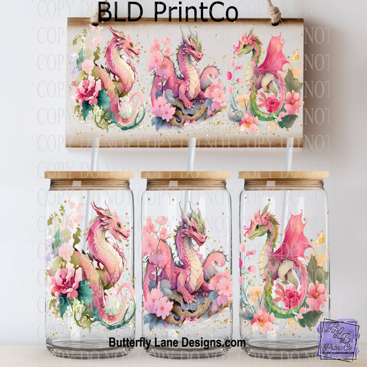 L427 Dragon watercolors