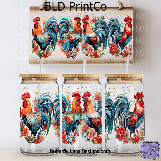 L429 Colorful Rooster