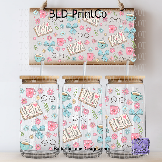 L825 Flowers Spring reading: Books & Bows