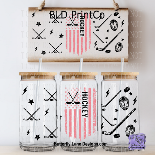 L903 Hockey Theme-Pink