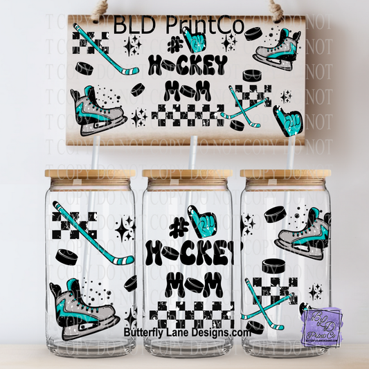 L906 Hockey mom with pucks