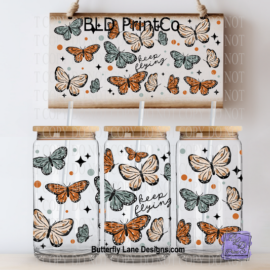 L911 Keep Going Keep Flying Butterflies