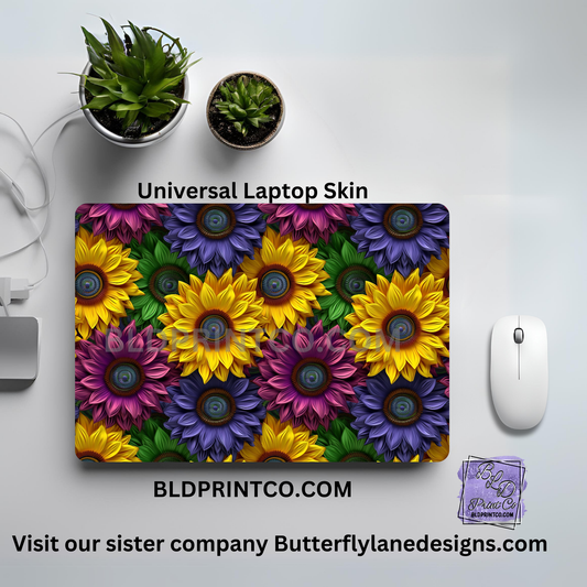 LS011 Bright and colorful Sunflowers
