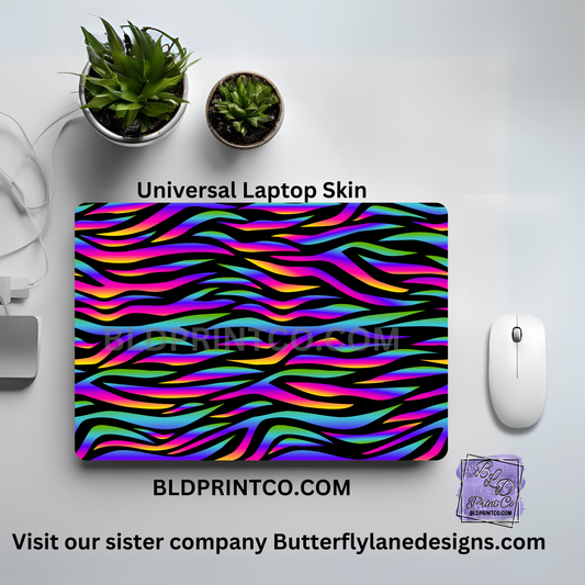 LS013 Neon Zebra strips