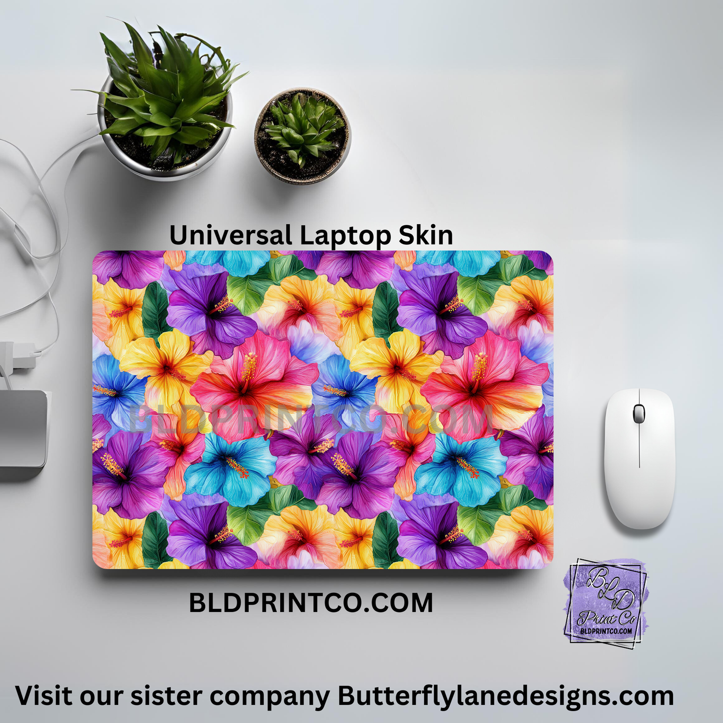 LS080 Bright tropical florals