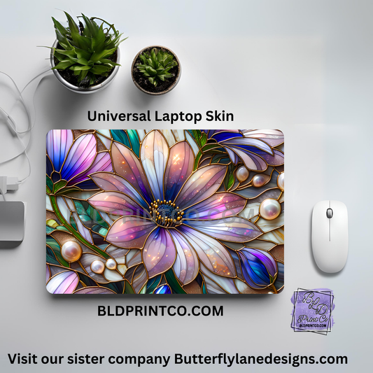 LS118 Stained Glass effect soft florals