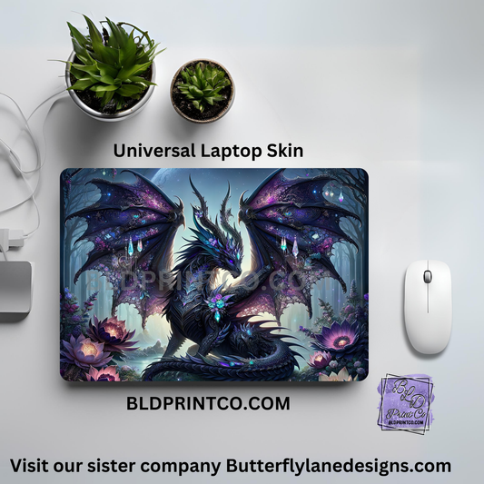 LS127 Mystic Dark Floral Dragon